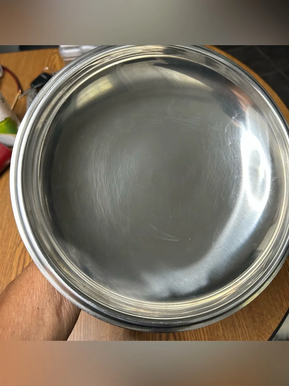 Meridional Brazil signed Stainless Steel Cover Casserole Dish